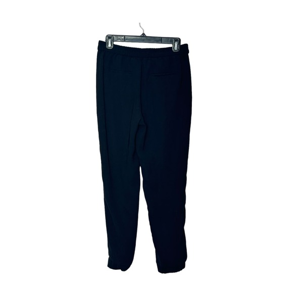 J. Crew black tapered legs casual pull on pants size 4 - Picture 6 of 10